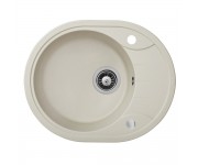 Кухонна мийка, овальна PERFELLI  OGP 135-58 LIGHT BEIGE