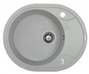 Овальна мийка PERFELLI PRIMO OGP 1351-58 GREY METALLIC