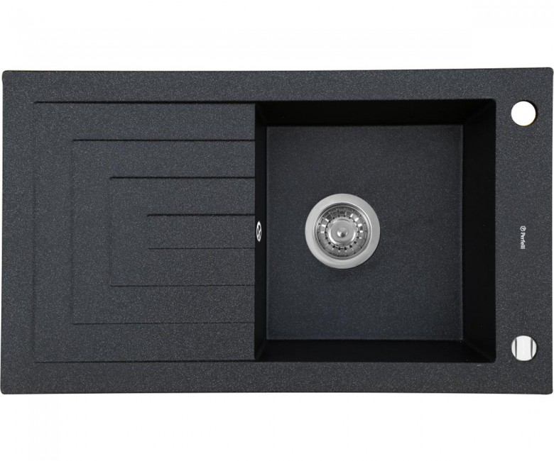 Мийка для кухні PERFELLI AZZURO PGA 1151-78 BLACK METALLIC PGA 1151-78 BLACK METALLIC