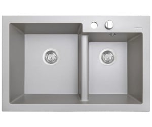 Мийка для кухні PERFELLI BIANCO PGB 2081-79 GREY METALLIC