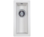Гранитная мойка PERFELLI ESTO PGE 10-22 WHITE