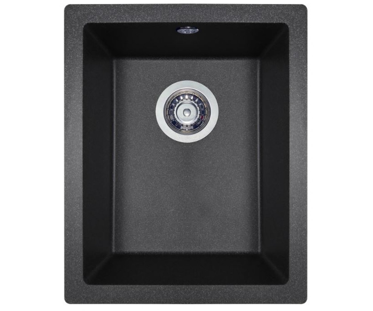 Гранітна мийка PERFELLI ESTO PGE 10-38 BLACK PGE 10-38 BLACK