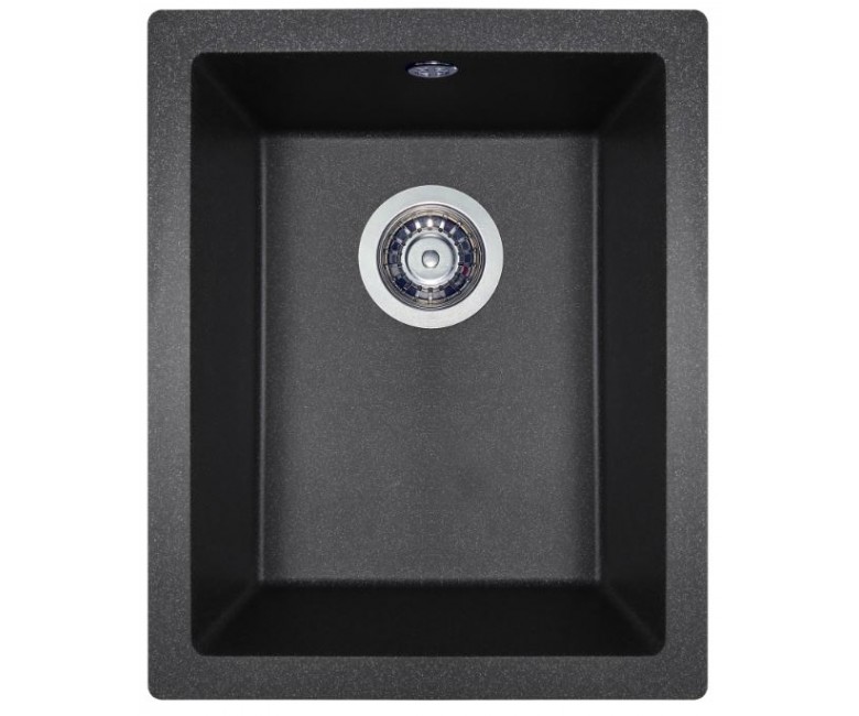 Гранітна мийка PERFELLI ESTO PGE 10-38 BLACK PGE 10-38 BLACK