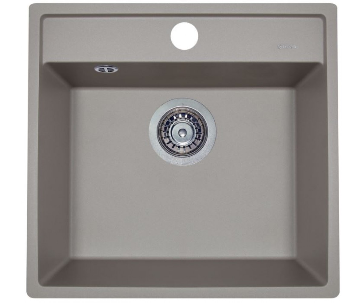 Гранітна мийка PERFELLI ESOTTO PGE 101-50 GREY METALLIC PGE 101-50 GREY METALLIC