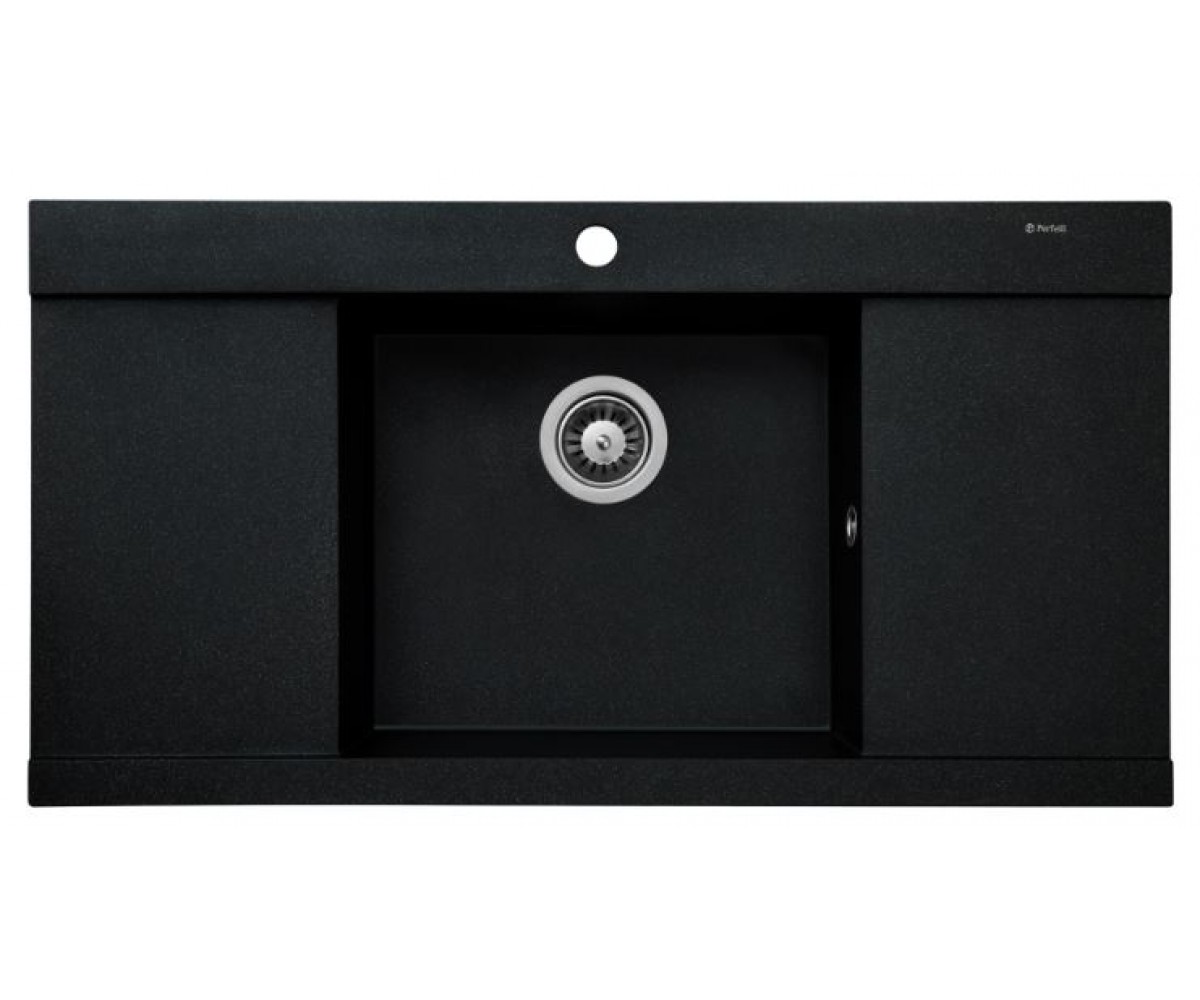Мийка для кухні PERFELLI ETERNO PGE 1251-96 BLACK METALLIC PGE 1251-96 BLACK METALLIC