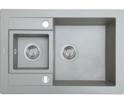 Мийка для кухні PERFELLI FELICITA PGF 1341-60 GREY METALLIC