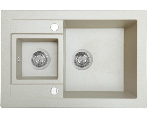 Прямокутна мийка PERFELLI GRANZE PGG 506-67 LIGHT BEIGE