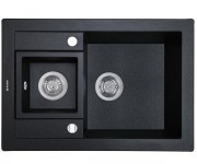 Мийка для кухні PERFELLI GRANZE PGG 5061-67 BLACK METALLIC