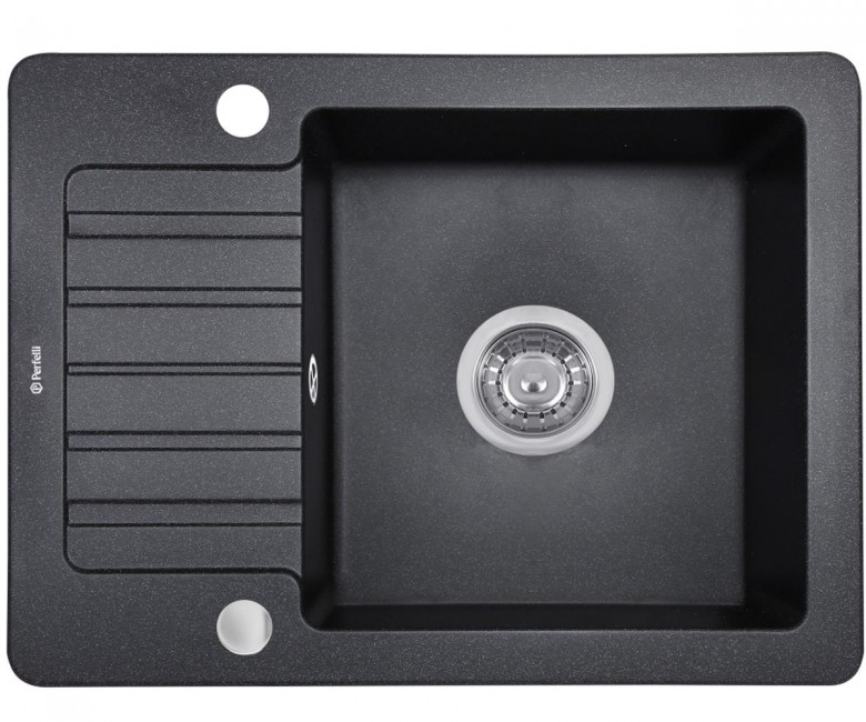 Кухонна мийка PERFELLI  PGP 134-58 BLACK PGP 134-58 BLACK