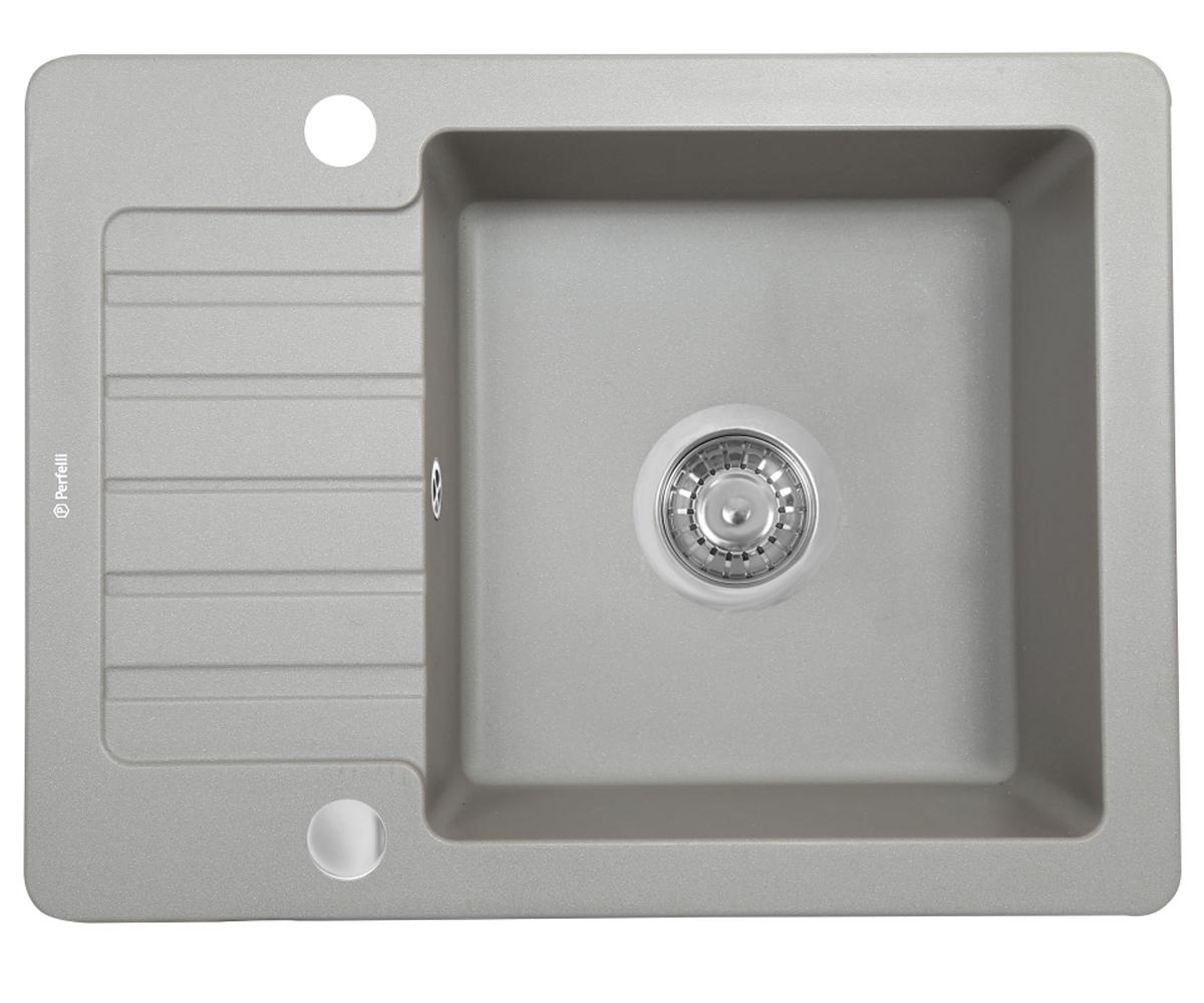 Кухонна мийка PERFELLI  PGP 1341-58 GREY METALLIC PGP 1341-58 GREY METALLIC