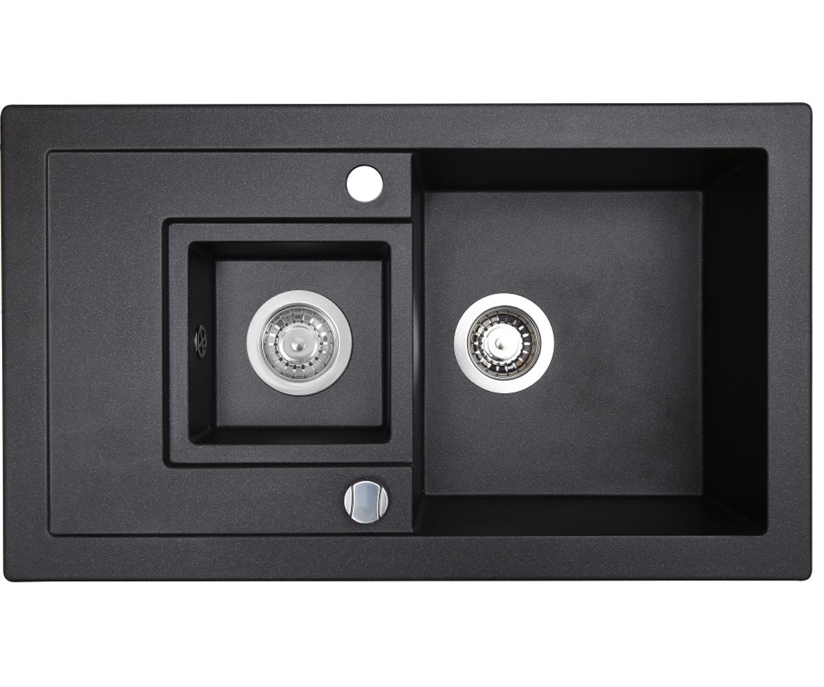 Мийка для кухні PERFELLI PIERRA PGP 536-78 BLACK PGP 536-78 BLACK