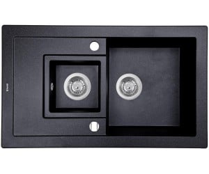 Мийка для кухні PERFELLI PIERRA PGP 5361-78 BLACK METALLIC