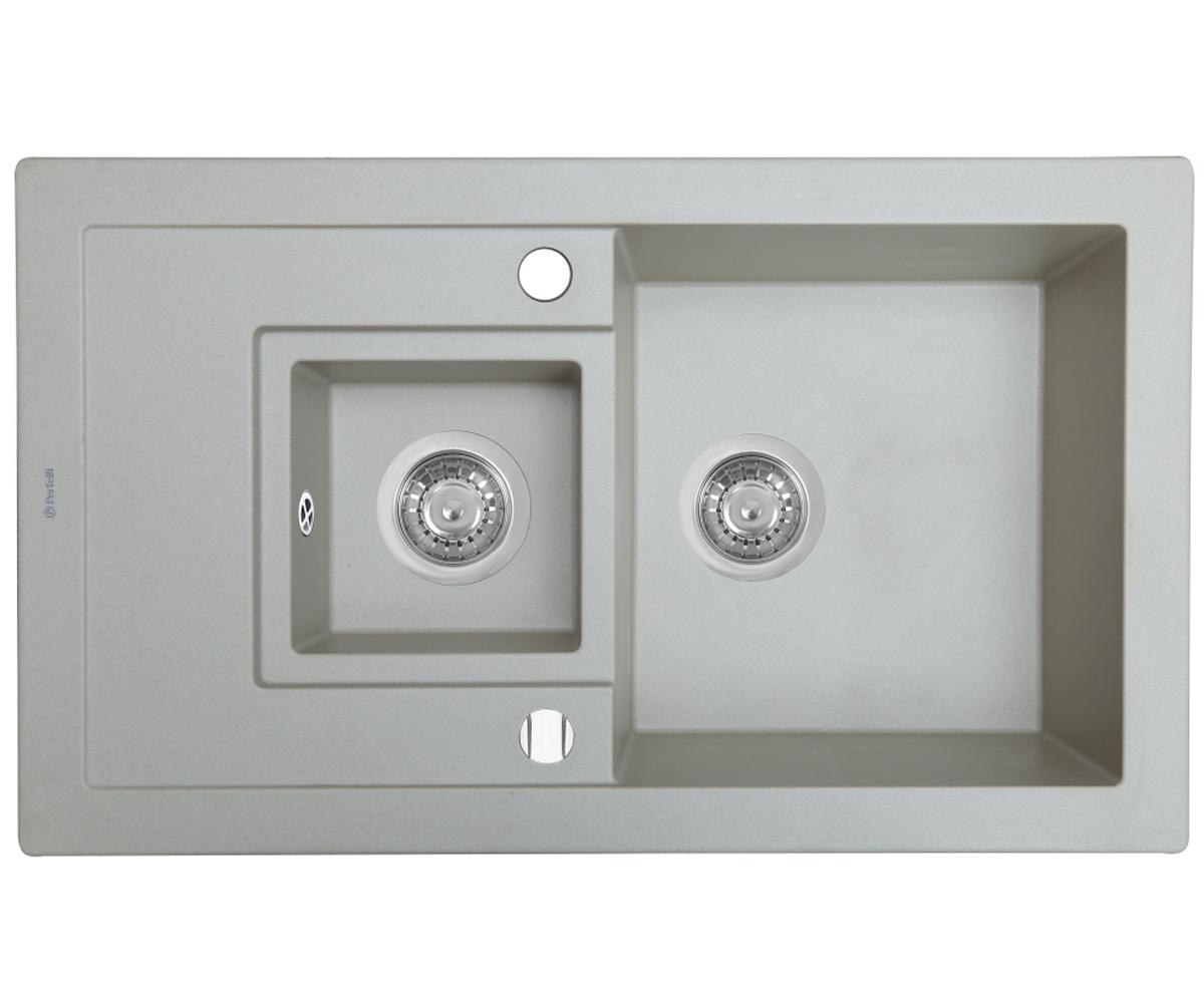 Мийка для кухні PERFELLI PIERRA PGP 5361-78 GREY METALLIC PGP 5361-78 GREY METALLIC
