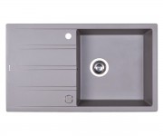 Кухонна мийка PERFELLI  PGR 1141-86 GREY METALLIC