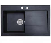 Мийка для кухні PERFELLI SOLO PGS 1181-80 BLACK METALLIC