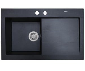 Мийка для кухні PERFELLI SOLO PGS 1181-80 BLACK METALLIC