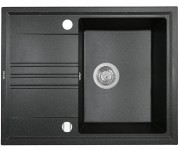 Мийка для кухні PERFELLI SILVE PGS 1341-64 BLACK METALLIC