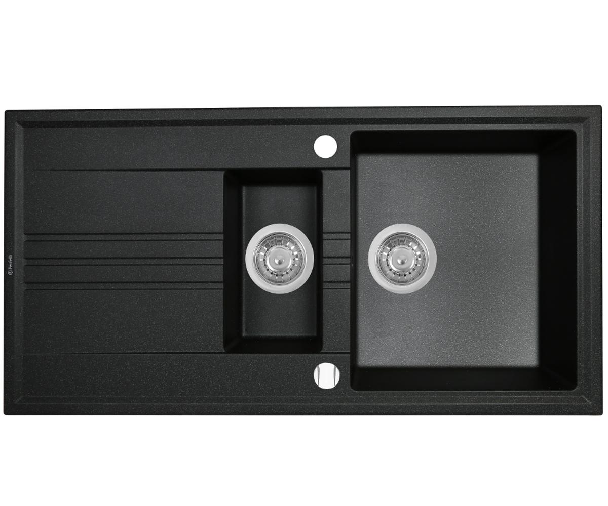 Мийка для кухні PERFELLI  PGS 5161-96 BLACK METALLIC PGS 5161-96 BLACK METALLIC