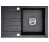 Мийка для кухні PERFELLI  PGT 134-66 BLACK PGT 134-66 BLACK