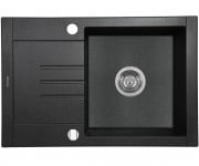 Мийка для кухні PERFELLI  PGT 1341-66 BLACK METALLIC
