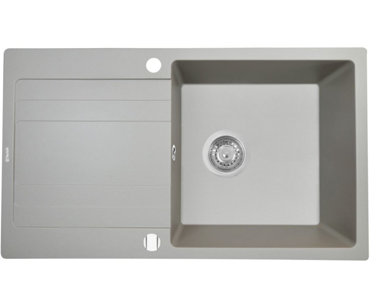 Гранітна мийка з крилом PERFELLI  PGV 1141-86 GREY METALLIC PGV 1141-86 GREY METALLIC