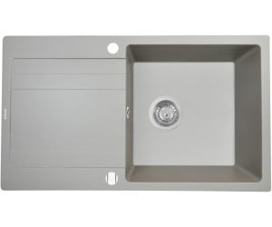 Гранітна мийка з крилом PGV 1141-86 GREY METALLIC