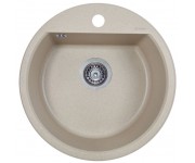 Кругла гранітна мийка PERFELLI ALVA RGA 104-49 SAND