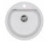 Кругла гранітна мийка PERFELLI ALVA RGA 104-49 WHITE RGA 104-49 WHITE