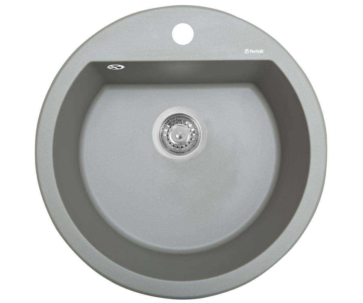 Мийка для кухні PERFELLI SONNO RGS 1051-51 GREY METALLIC RGS 1051-51 GREY METALLIC