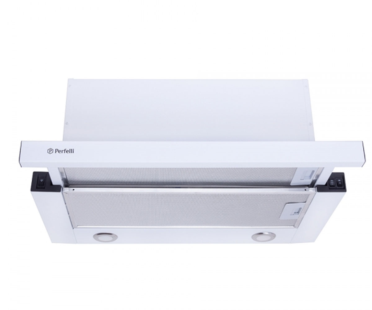 Телескопічна витяжка PERFELLI  TL 6812 C WH 1200 LED TL 6812 C WH 1200 LED