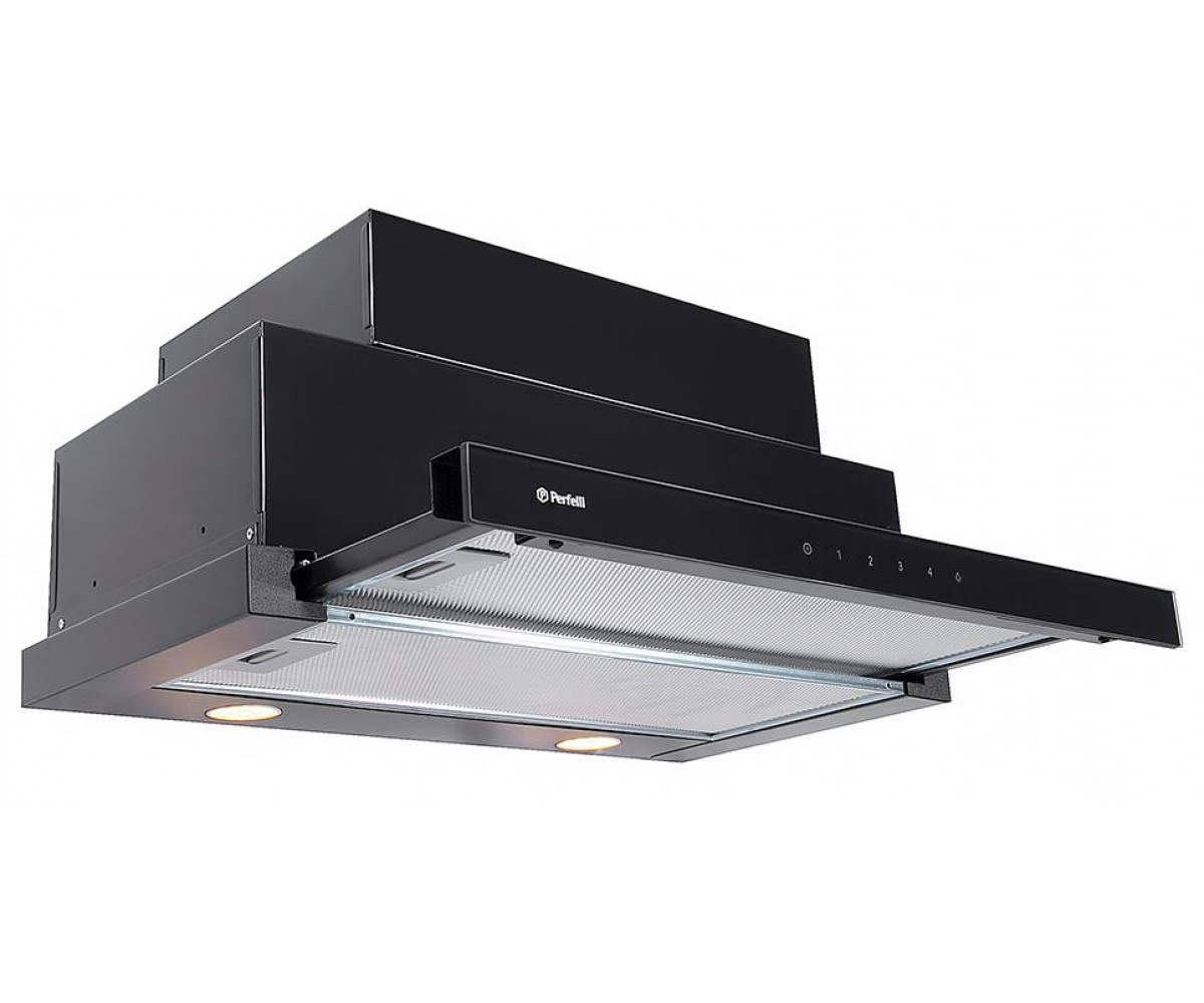 Вбудована кухонна витяжка PERFELLI ORZO TLS 6832 BL LED TLS 6832 BL LED