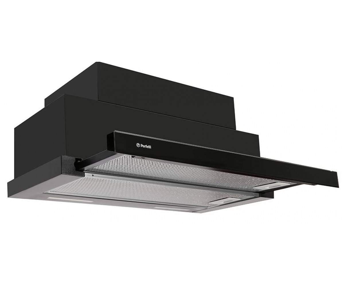 Витяжка PERFELLI ORZO TLS 6833 BL LED STRIP TLS 6833 BL LED STRIP
