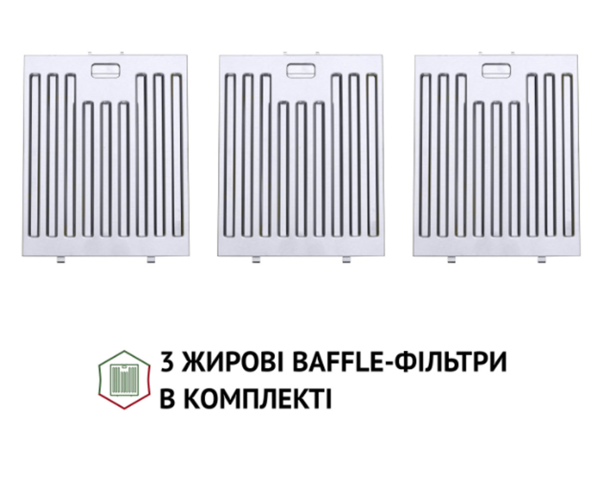 Вытяжка электронная  TM 9642 I/BL 1000 LED:Фото 3