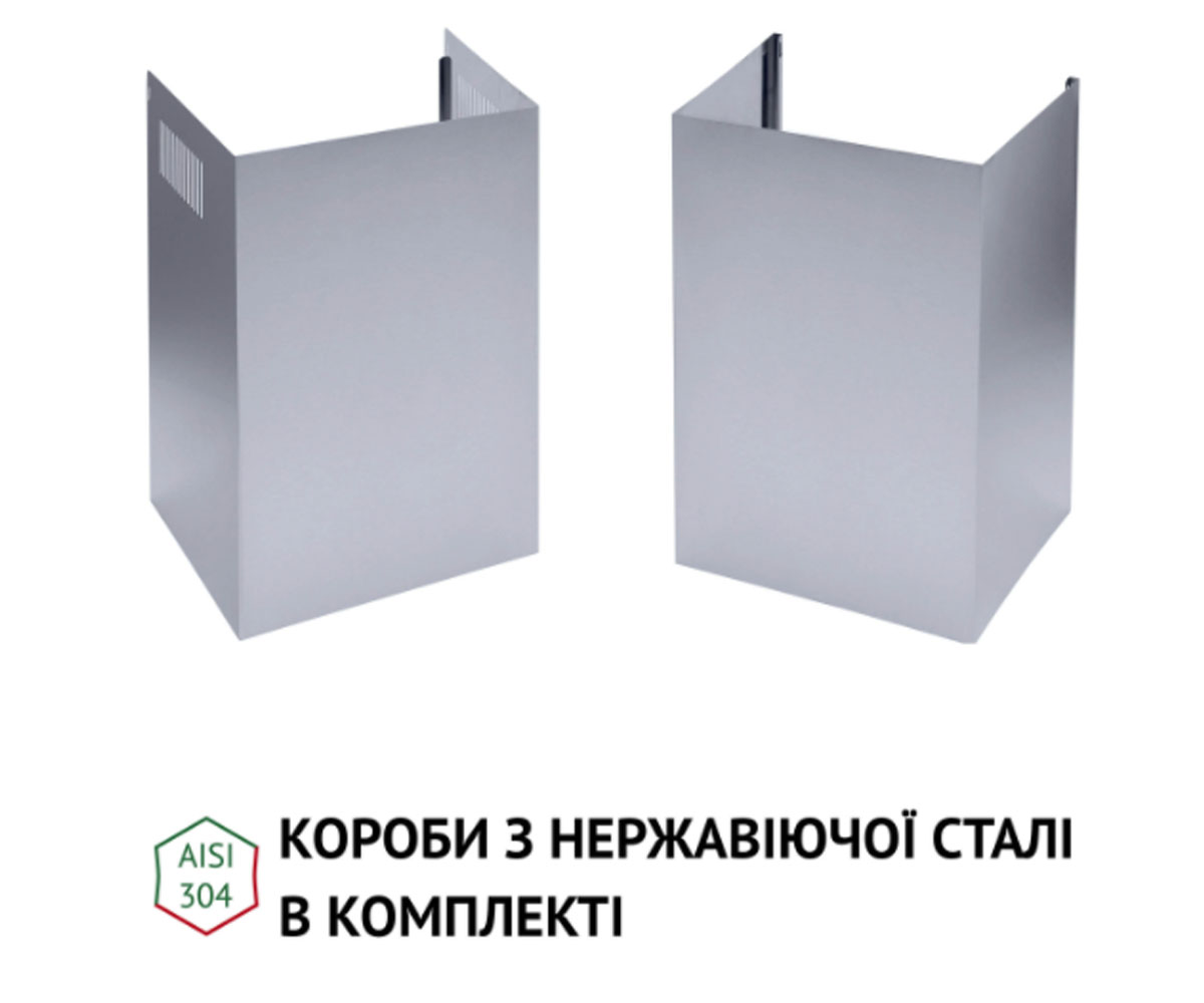 Вытяжка электронная  TM 9642 I/BL 1000 LED:Фото 4