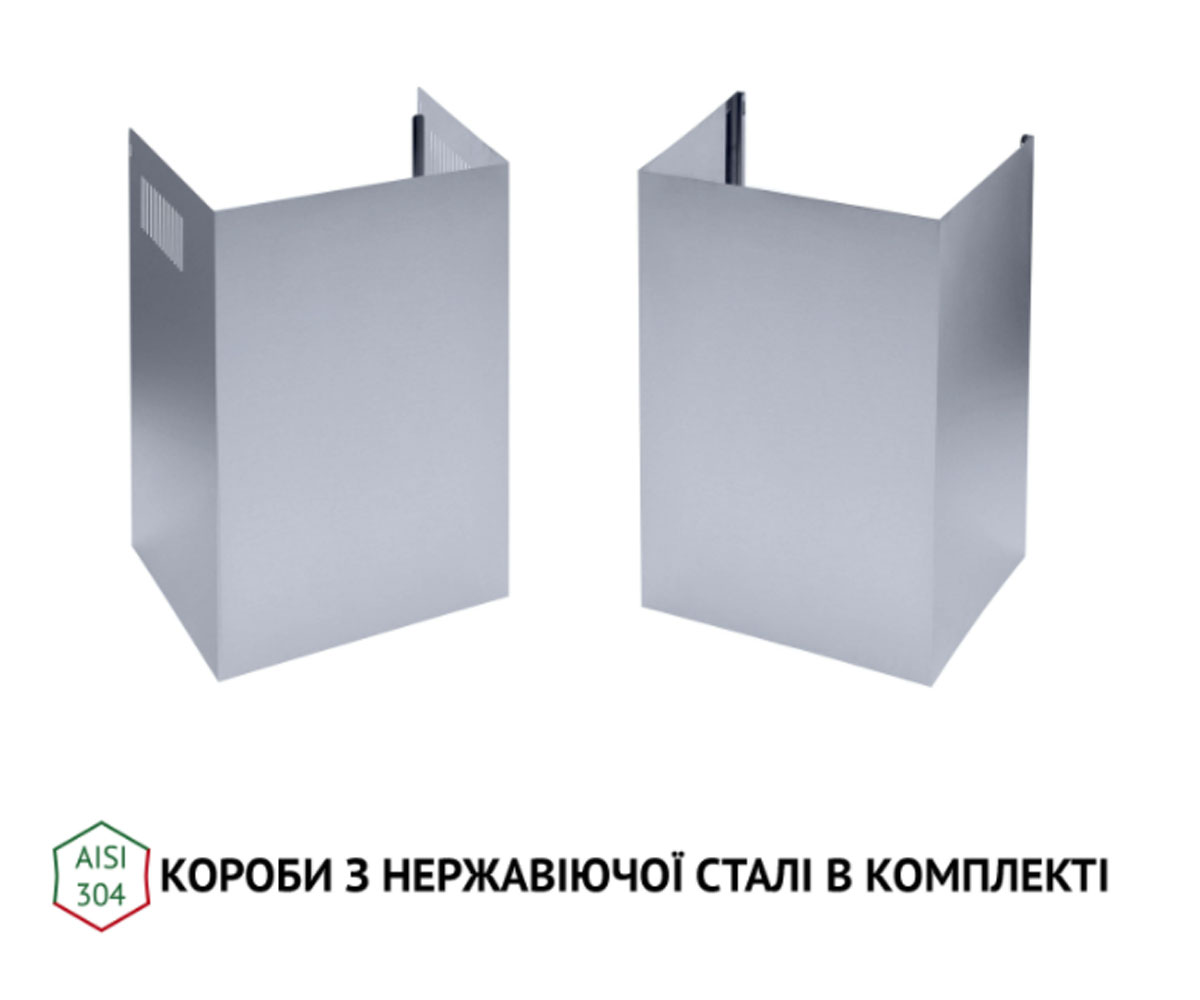 Вытяжка сенсорная  TS 6635 I/WH 1000 LED:Фото 3