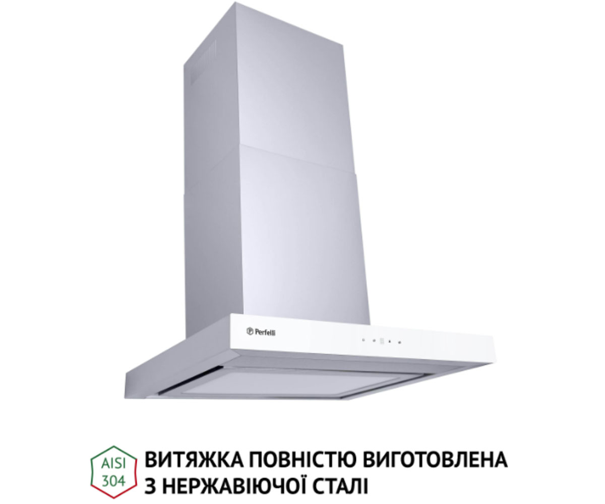 Вытяжка сенсорная  TS 6635 I/WH 1000 LED:Фото 6