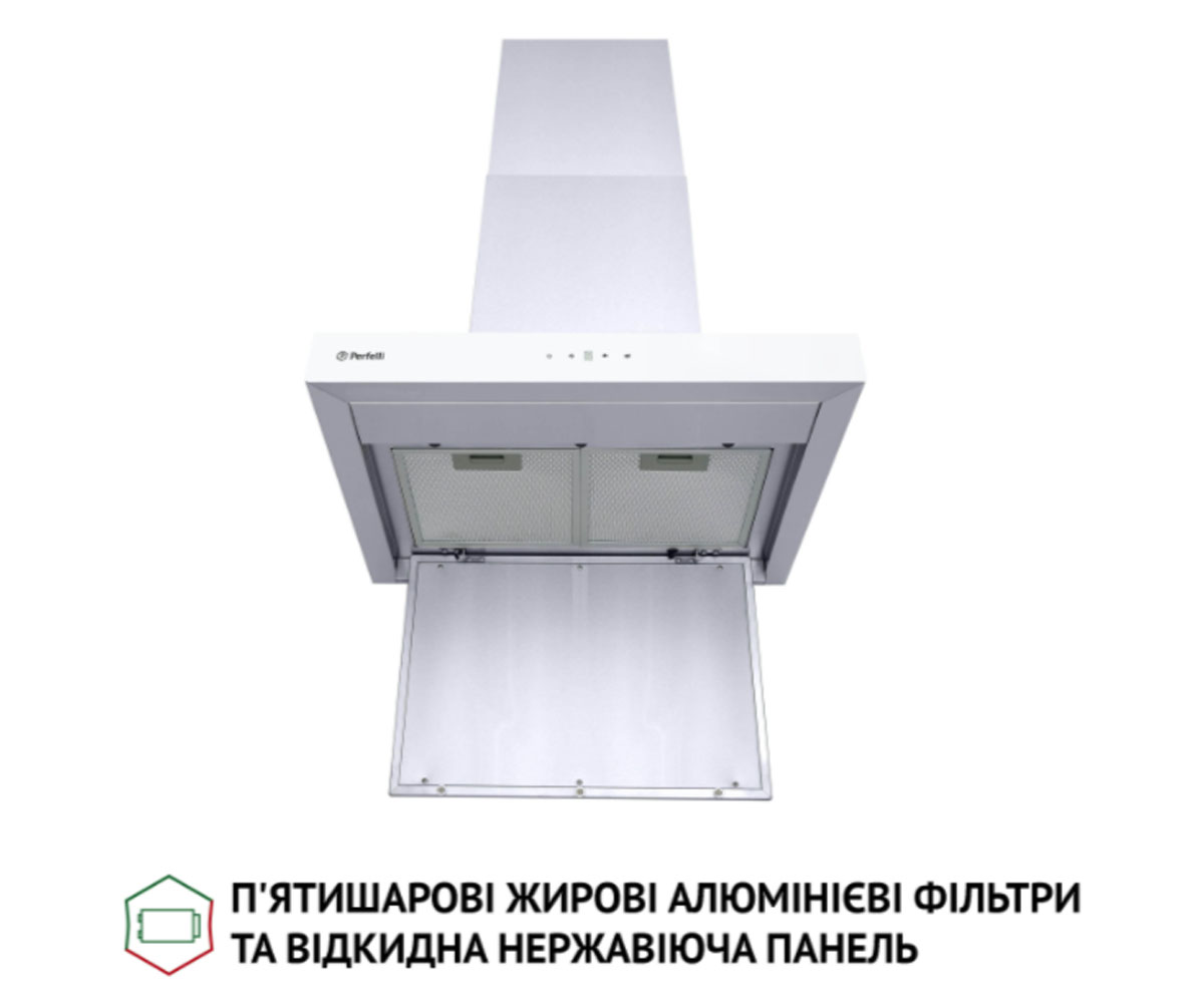 Вытяжка сенсорная  TS 6635 I/WH 1000 LED:Фото 8