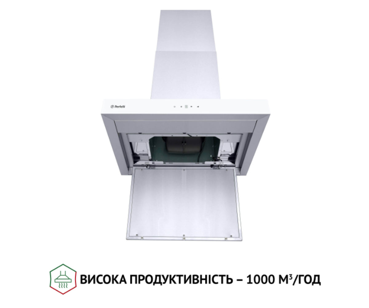 Вытяжка сенсорная  TS 6635 I/WH 1000 LED:Фото 9