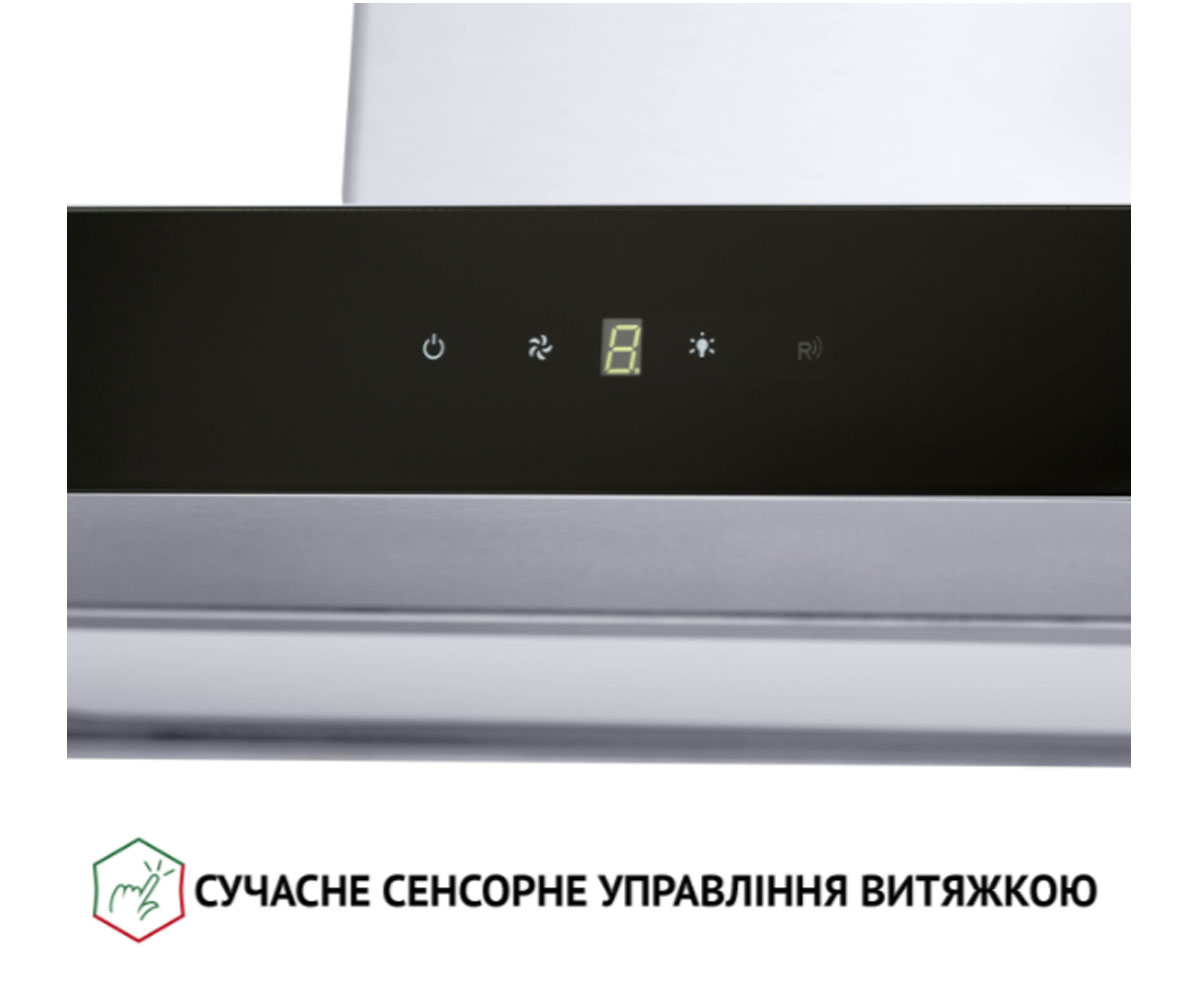 Сенсорная вытяжка  TS 9635 I/BL 1000 LED:Фото 10
