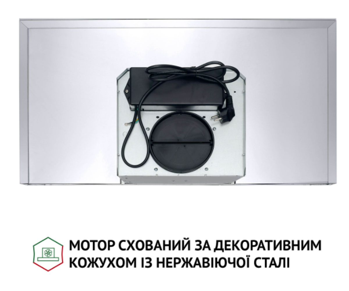 Сенсорная вытяжка  TS 9635 I/WH 1000 LED:Фото 2