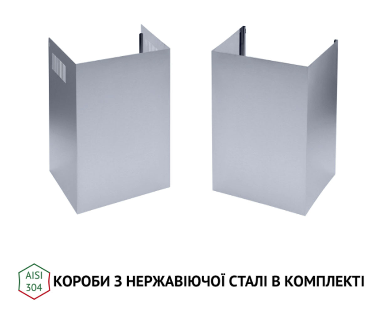 Сенсорная вытяжка  TS 9635 I/WH 1000 LED:Фото 4