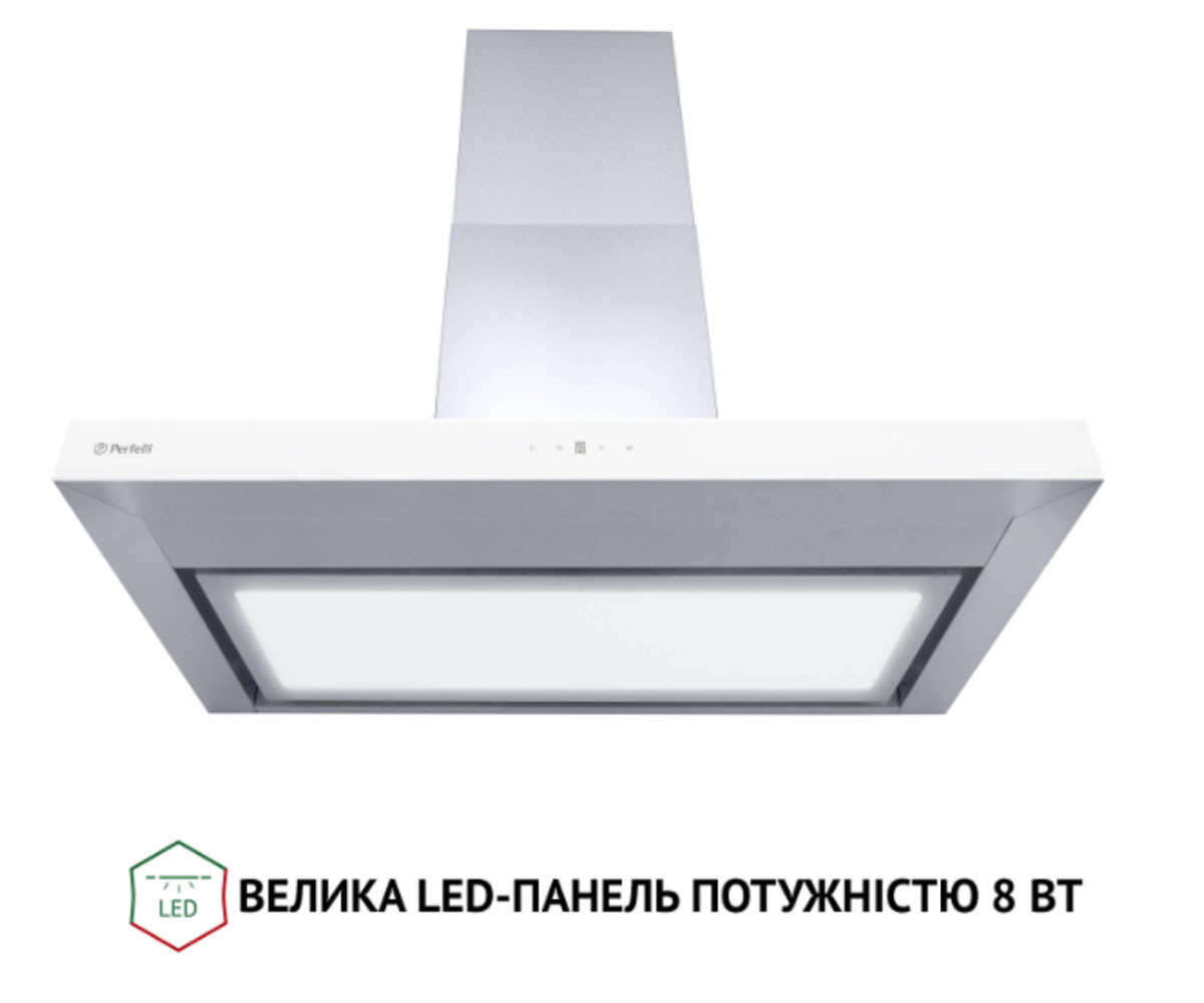 Сенсорная вытяжка  TS 9635 I/WH 1000 LED:Фото 5