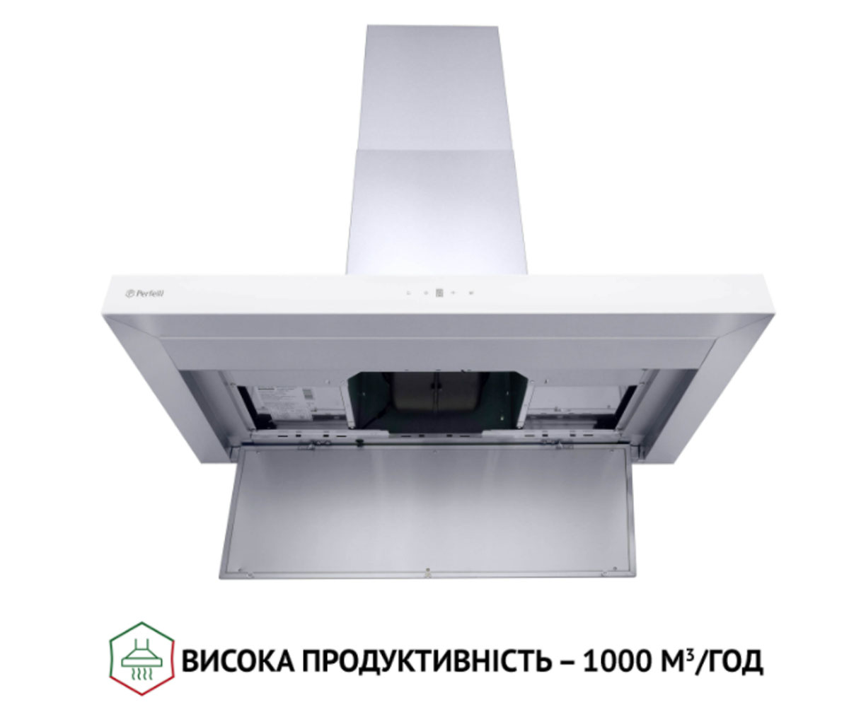 Сенсорная вытяжка  TS 9635 I/WH 1000 LED:Фото 9