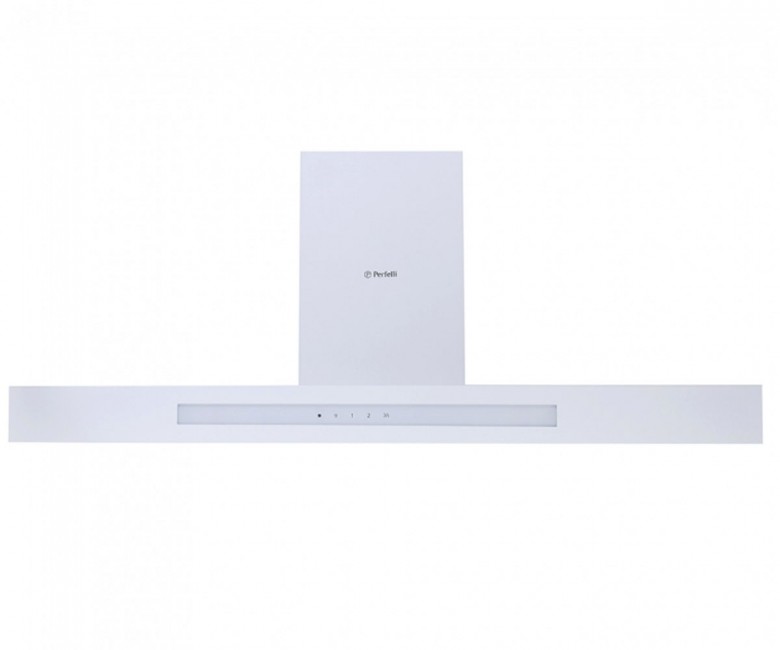 Витяжка з таймером PERFELLI  TS 9723 B 1100 WH LED STRIP TS 9723 B 1100 WH LED STRIP