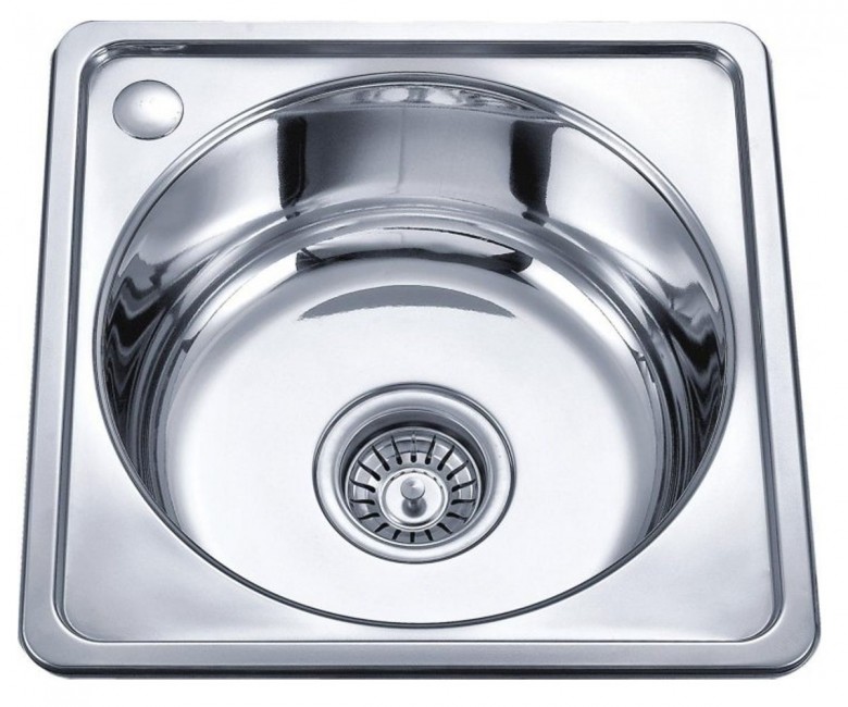 Мийка стільниці PLATINUM  4040 SATIN 0.8/180 4040 SATIN 0.8/180