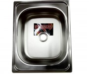 Прямокутна мийка 40х50 см PLATINUM  4050 SATIN 0.5/160