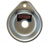 Стільниця мийки 39х45 см PLATINUM  4539 SATIN 0.6/170
