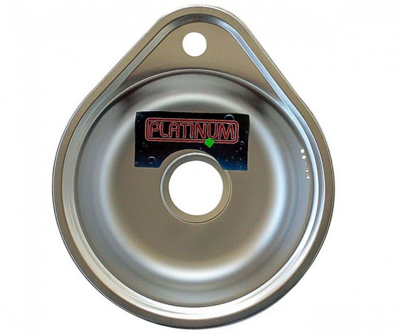 Стільниця мийки 39х45 см PLATINUM  4539 SATIN 0.6/170 4539 SATIN 0.6/170
