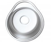 Стільниця мийка 43х48 см PLATINUM 4843 ДЕКОР 0,6/160 PLATINUM  4843 DECOR 0.6/160