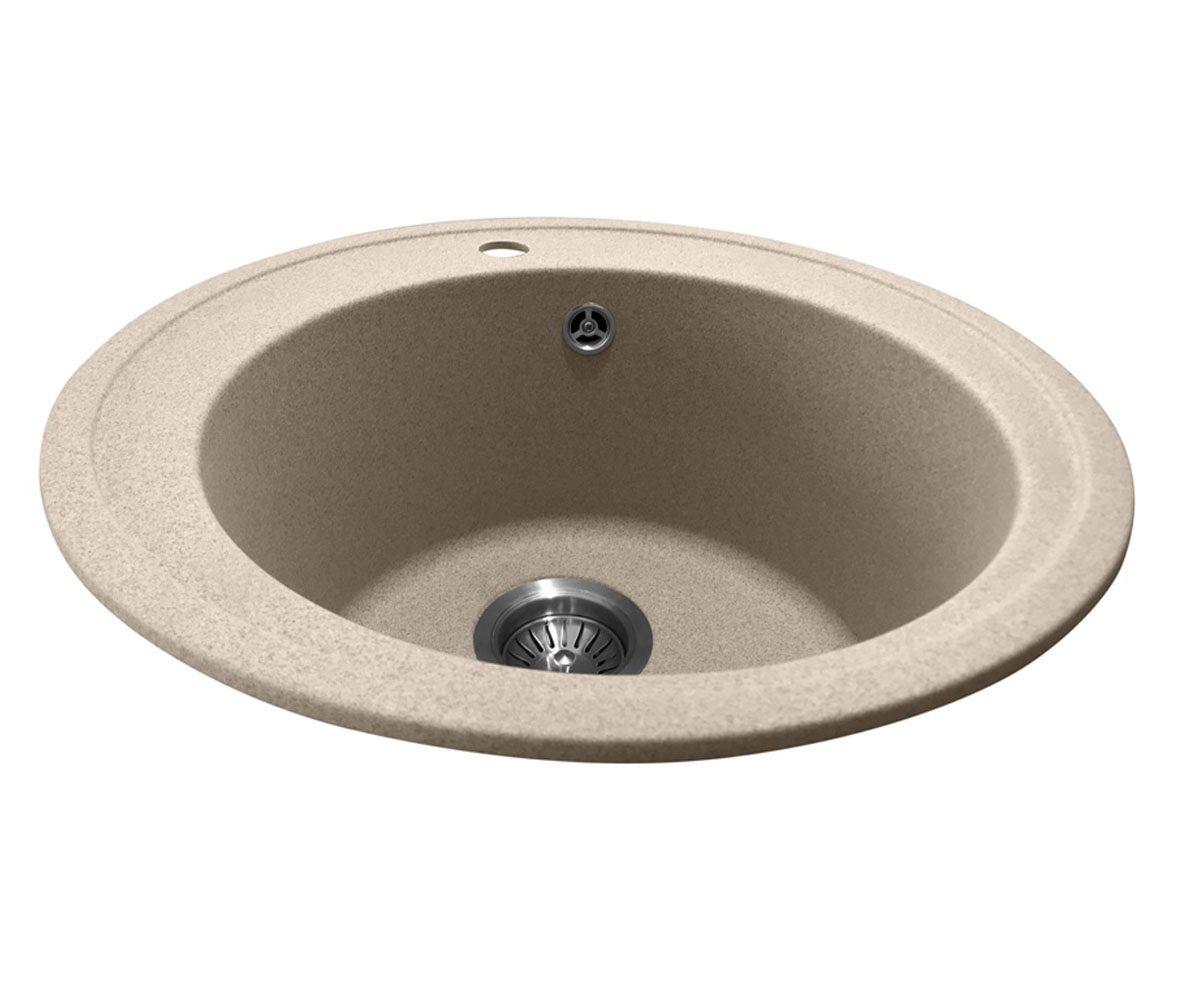 Кухонная мойка  M01 BEIGE:Фото 2